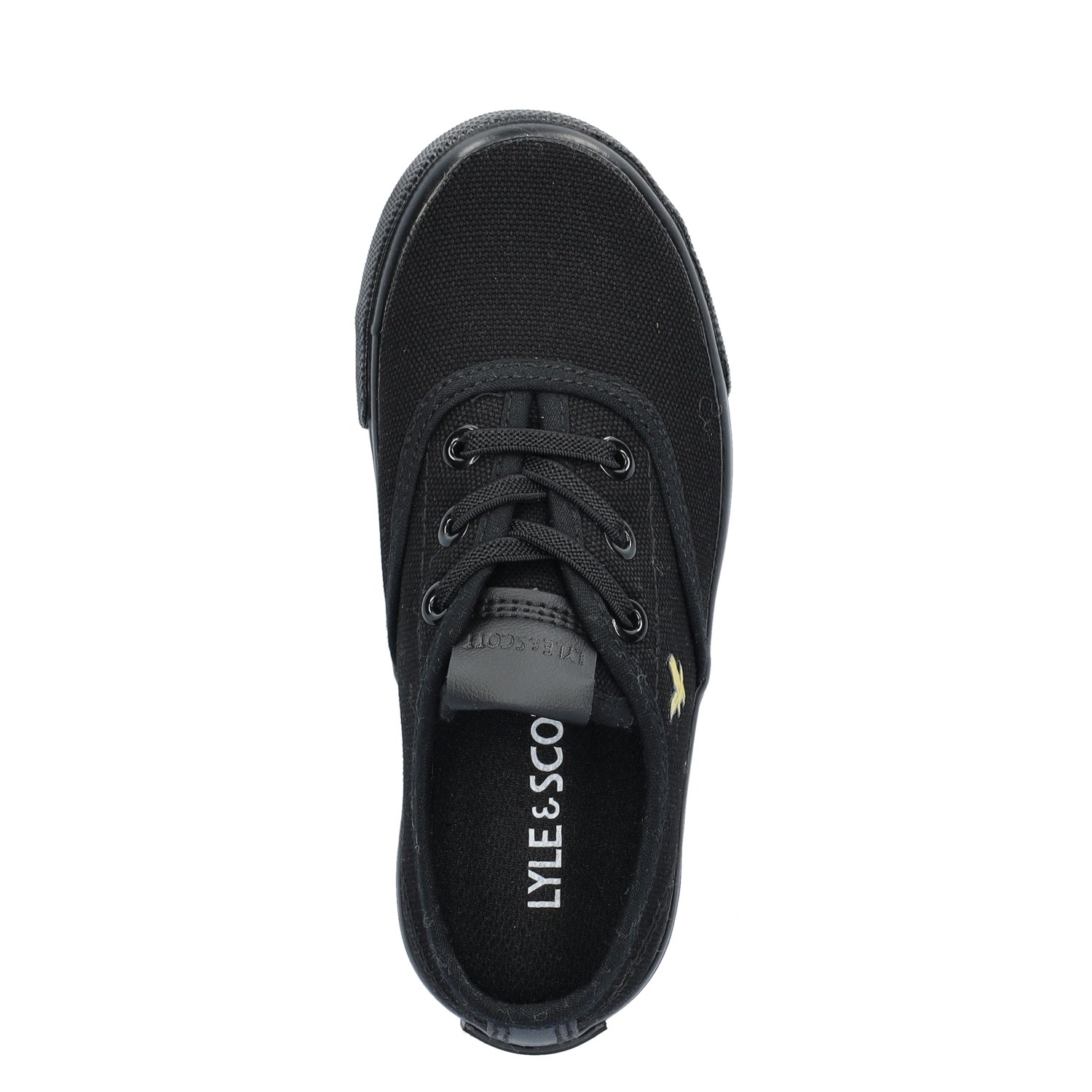 Lyle&Scott Wick Kids jongens sneakers Lyle & Scott Zwart