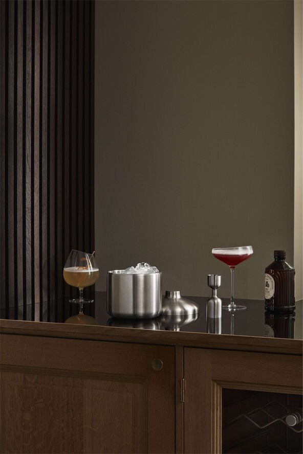 Eva Solo Liquid Lounge Isoleret isspand med ske Brushed steel