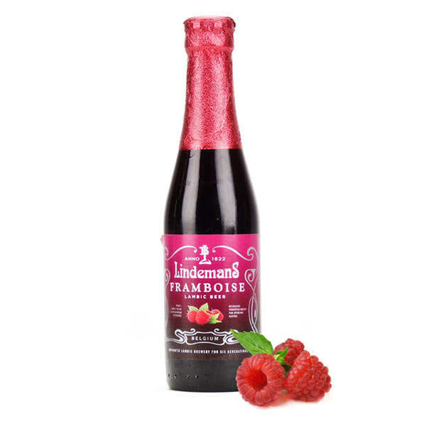 Lindemans Framboise - bière belge légère à la framboise - 1.1%