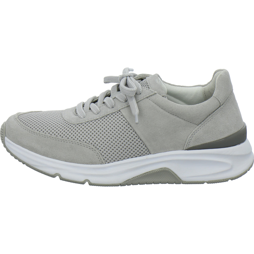 Gabor Comfort Sneaker Damen Rolling Soft Hellgrau
