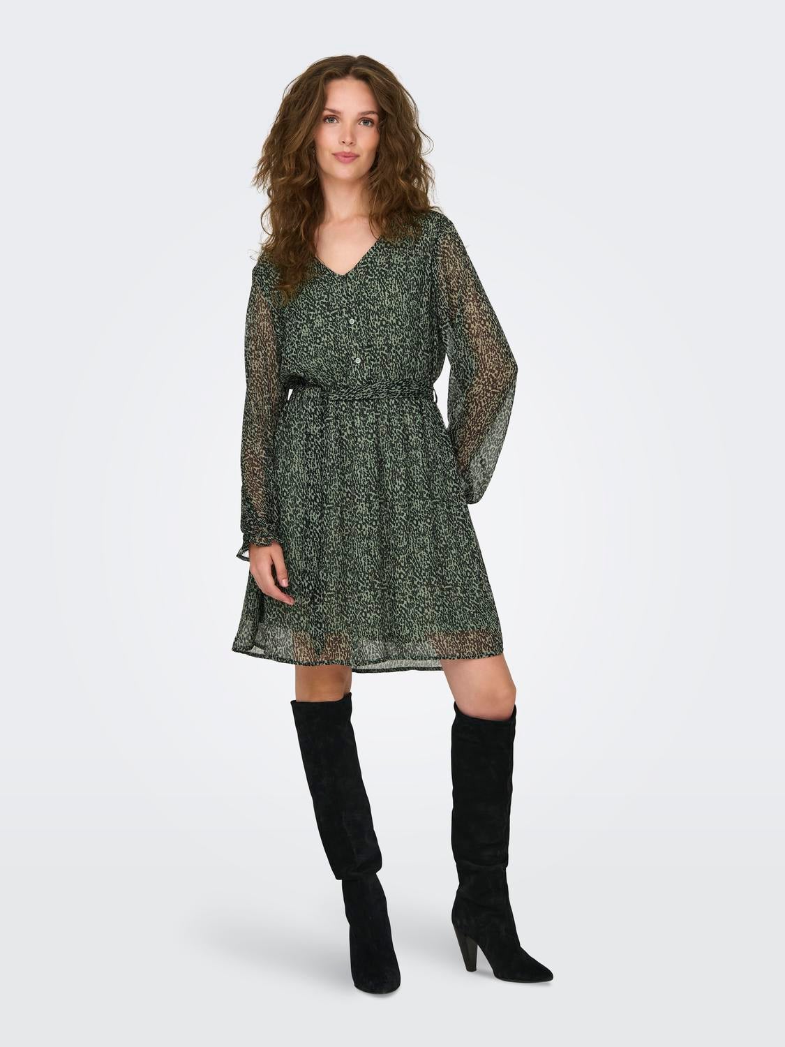 JDYISABELLA Kurzes Kleid Sea Spray