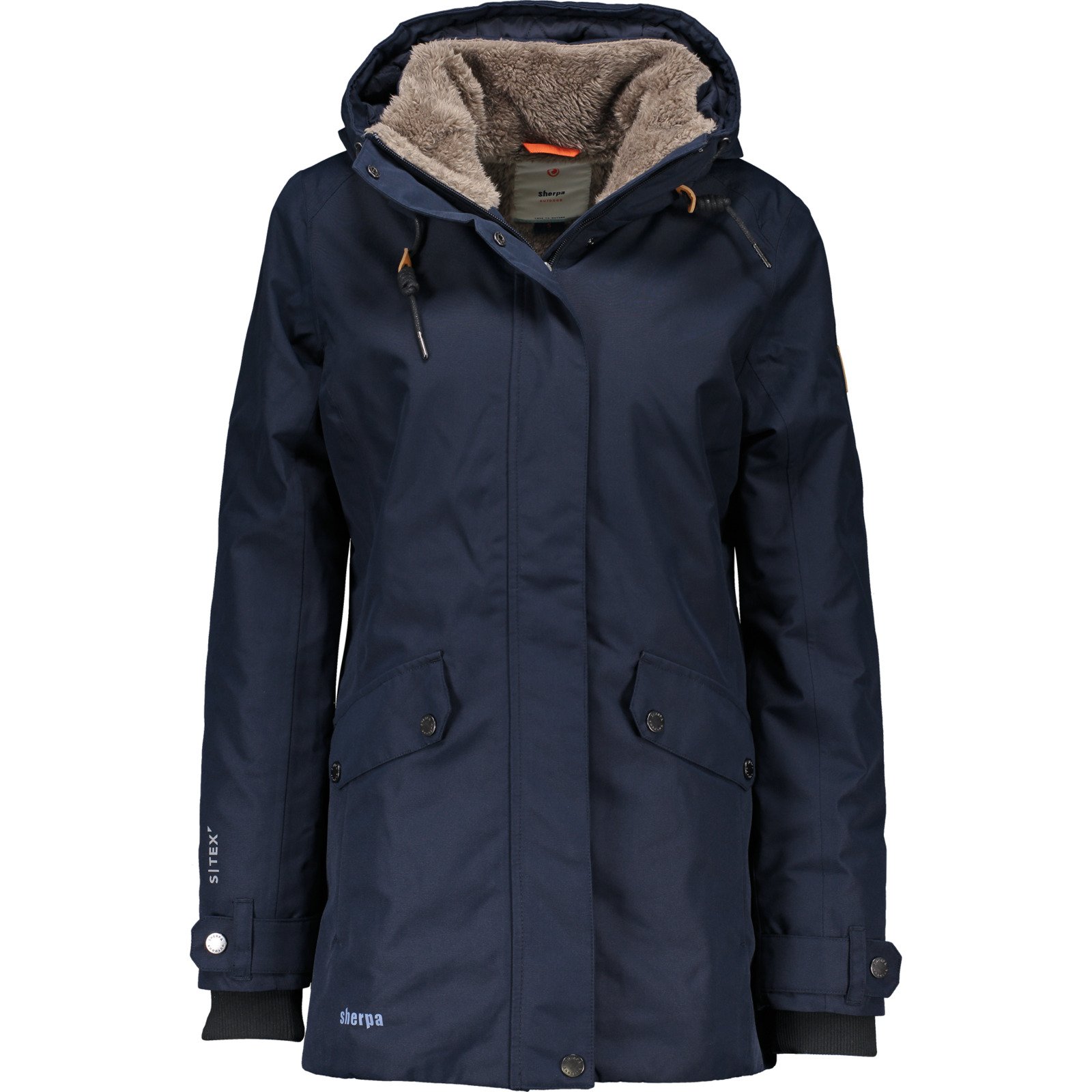 Sherpa Damen-Jacke Seti L, dunkelblau