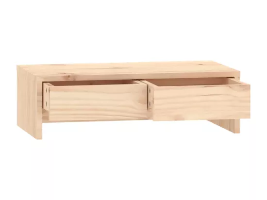 Support pour moniteur 50x27x15 cm Bois de pin solide