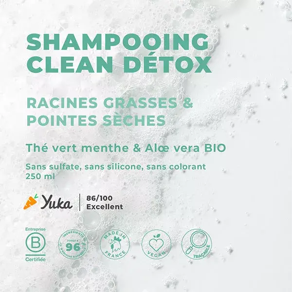 Shampoo Energie Fruit Hair Clean Detox Chá Verde e Aloe Vera 250ml