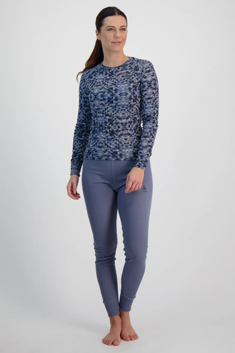 Odlo Active Warm ECO Print Damen Thermo Longsleeve