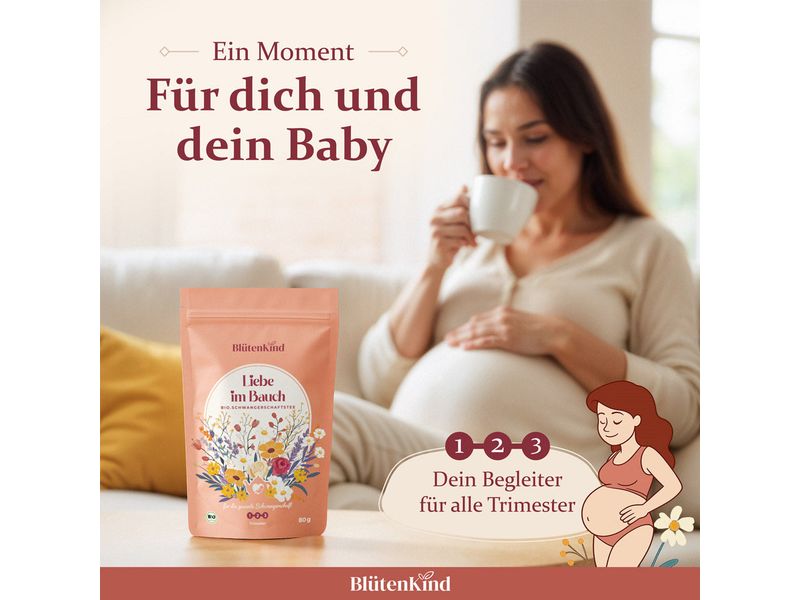 Eulentaler Schwangerschaftstee Bio 80 g Bio-Tee für Wohlfühlmomente