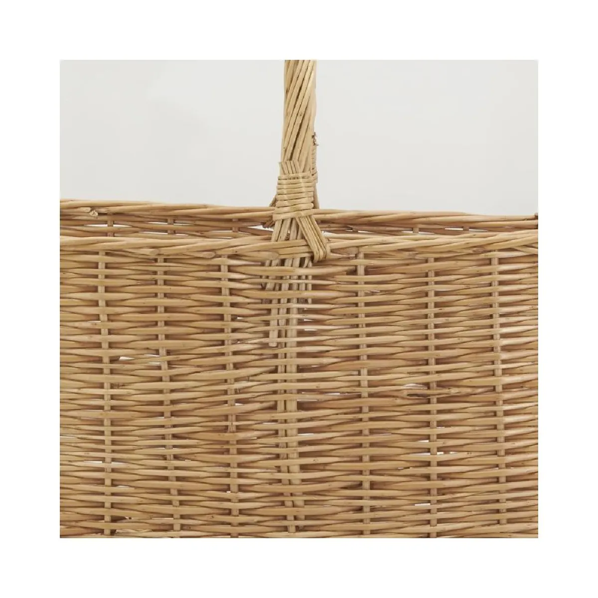 AUBRY GASPARD Panier porte-bûches - Osier