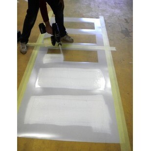 Pochoir - Marquage - Passage Piéton/Zébra - PVC Souple