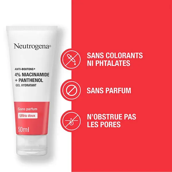 Gel facial hidratante e antiacne Neutrogena Anti-Imperfeições para pele com tendência acneica 50ml