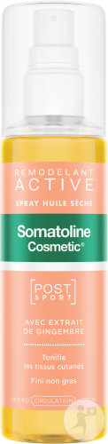 Somatoline Cosmetic Remodelant Active Spray Huile Sèche Post Sport 125ml