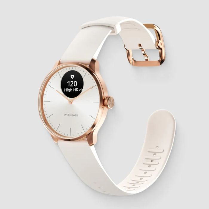 Withings Unisex Ure Scanwatch Light 37mm Guld