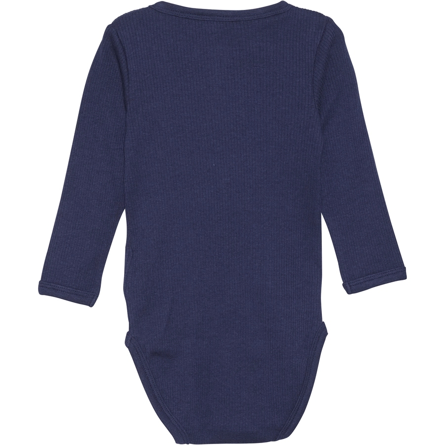 Minymo Langarmbody Dark Navy
