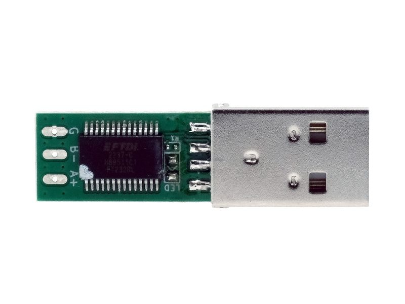 Exsys Schnittstellenkabel USB EX-13102 USB zu 1S Seriell RS-485 Konverter-Board (FTDI Chipsatz)