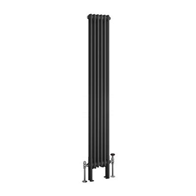 Eastbrook Imperia 2 koloms radiator 30x180cm 1078W antraciet