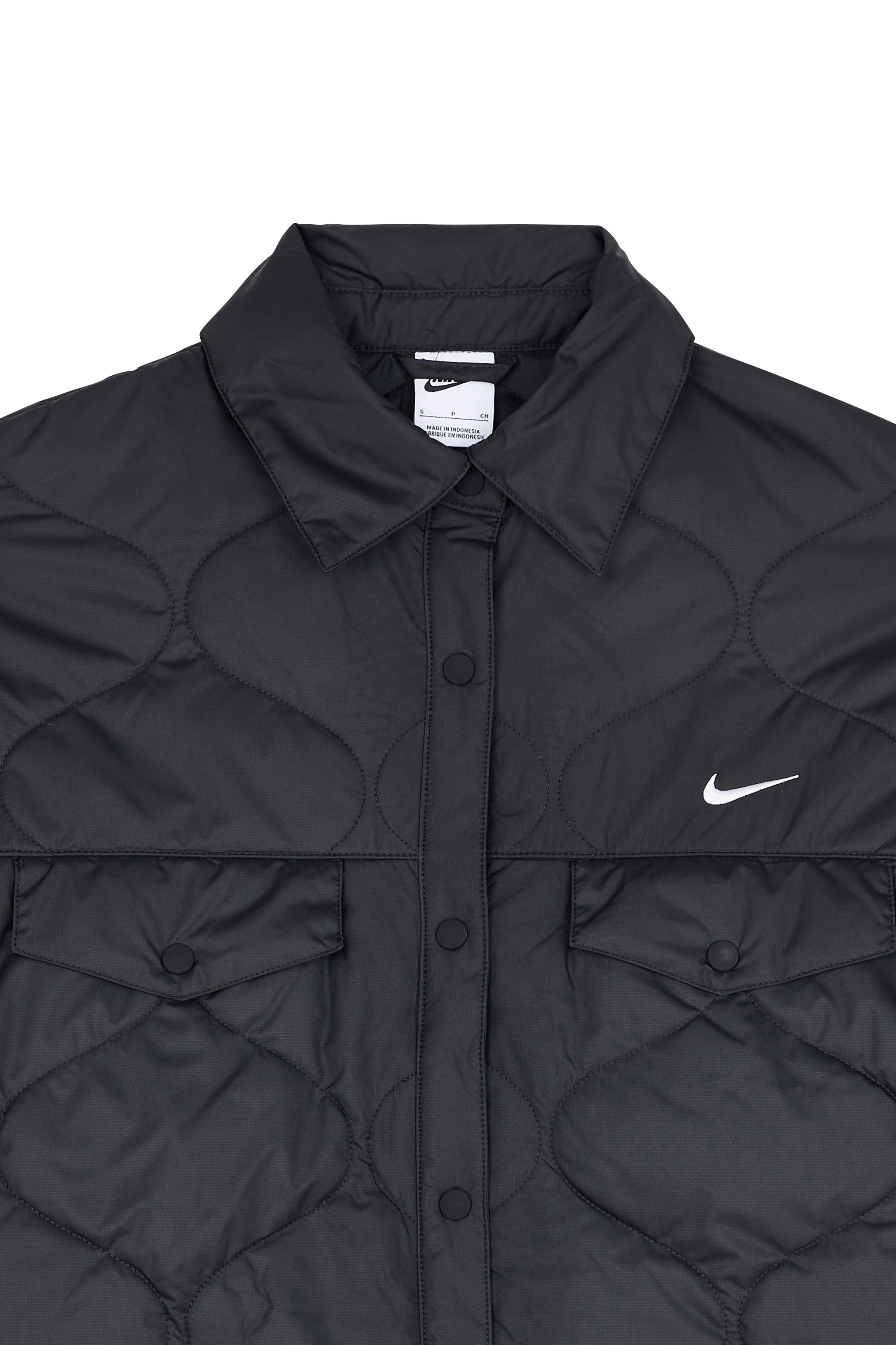 NIKE veste ESSNTL LS POLO Noir