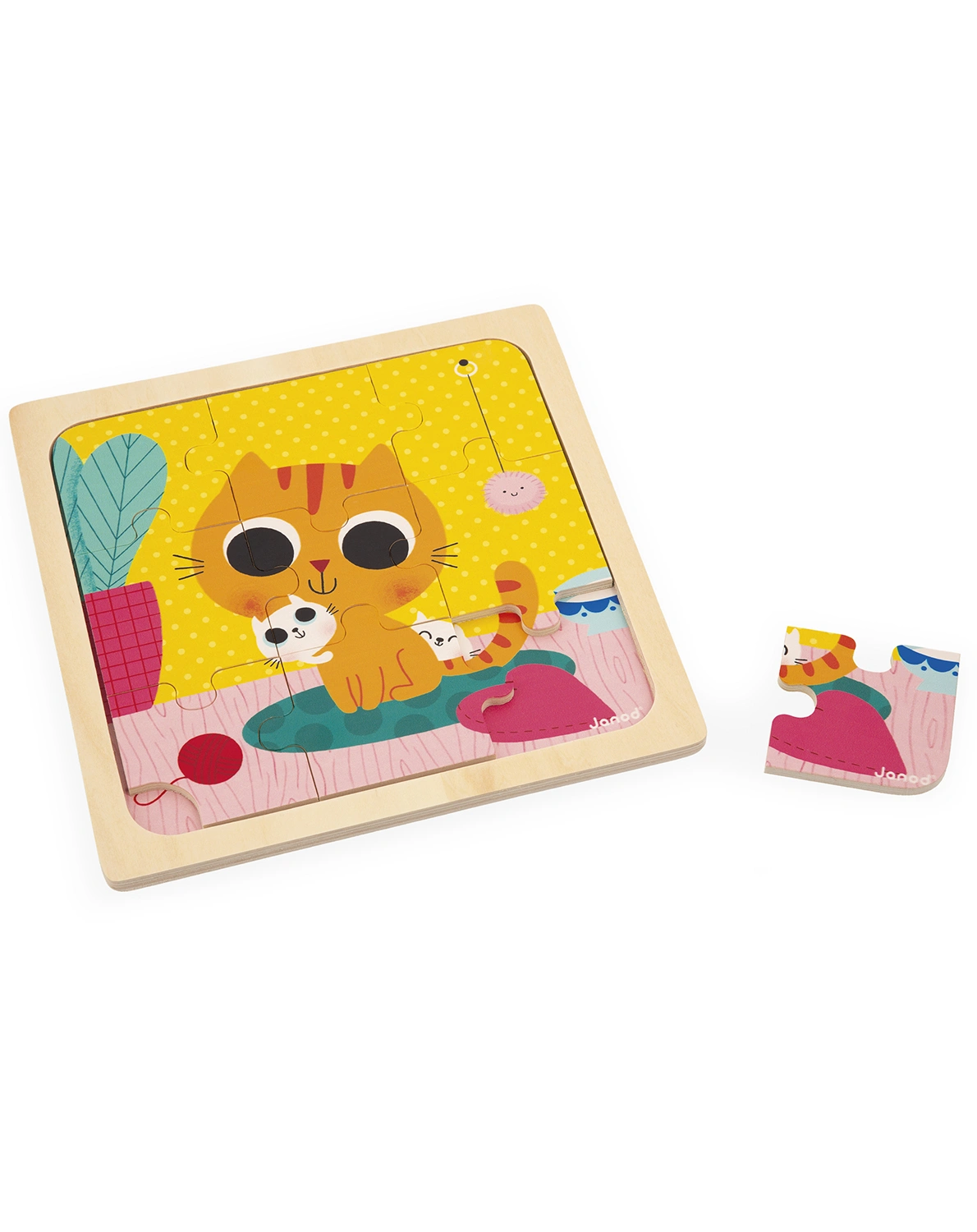 Holzpuzzle PEANUT, DIE KATZE (9 Teile)