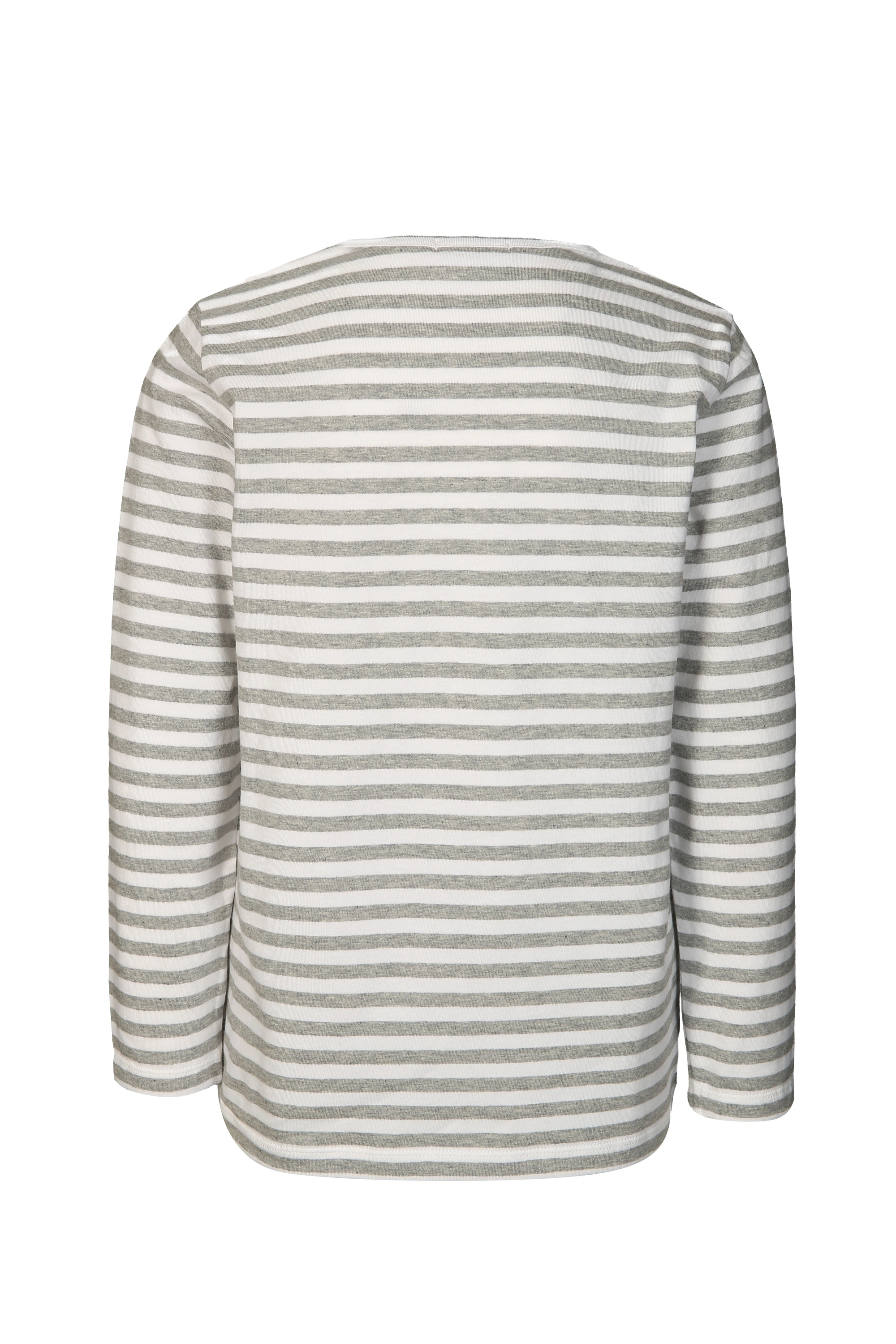 Langarmshirt TIGER gestreift in grau/weiß (Größe: 92)