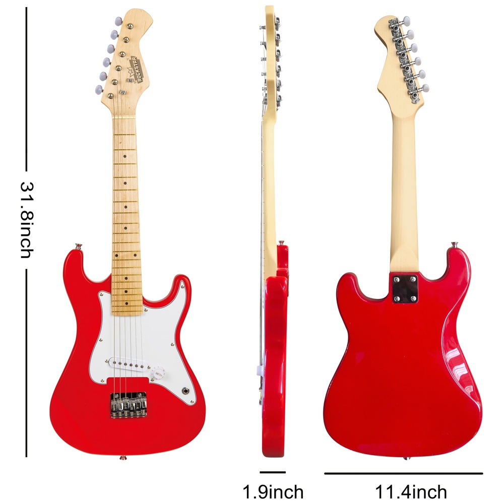 80 cm E-Gitarre mit Verstärker
