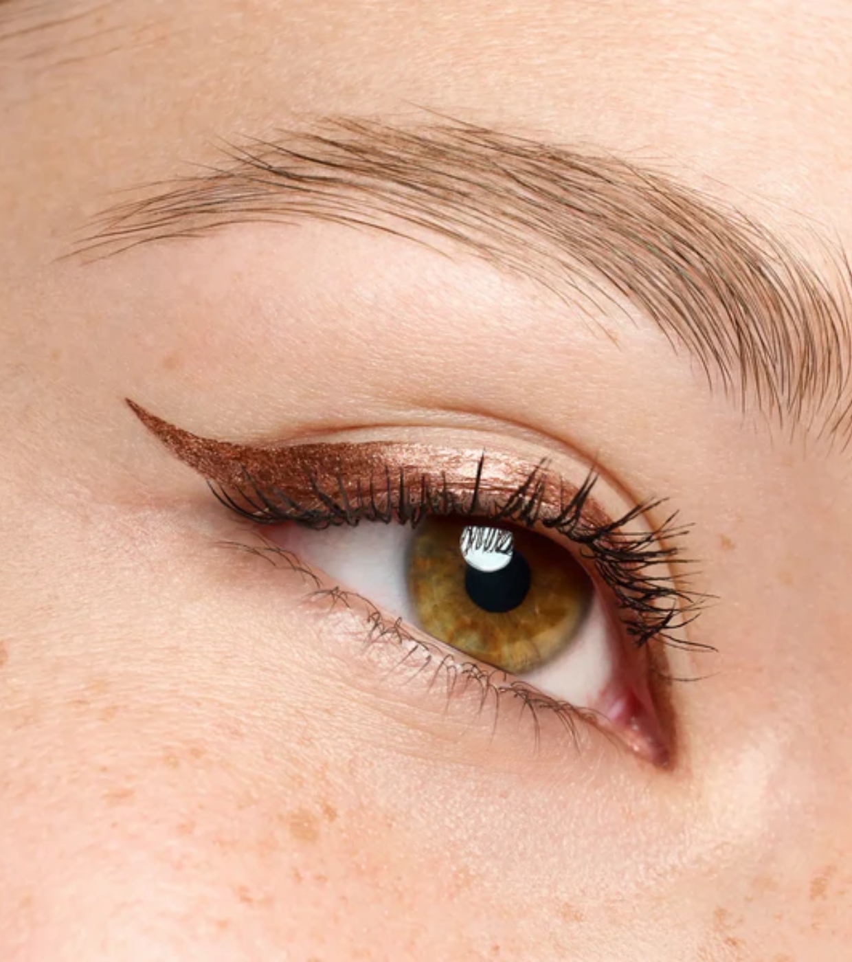 essence - Delineador líquido metálico  COLOUR it! - 01: Burnished Bronze