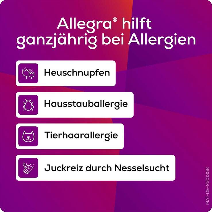 Allegra Allergietabletten 20 mg Tabletten, 20 St