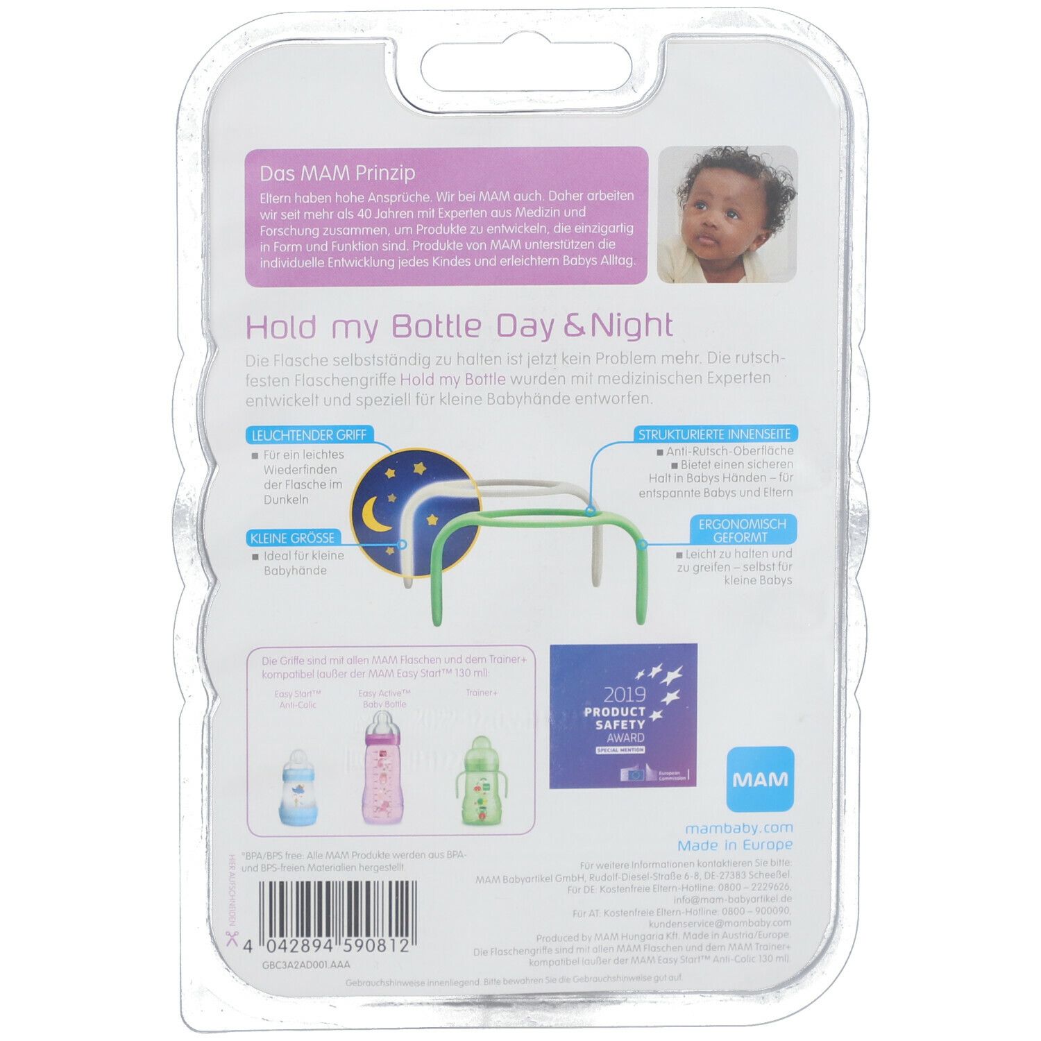 MAM Hold my Bottle Griffe Day & Night uni