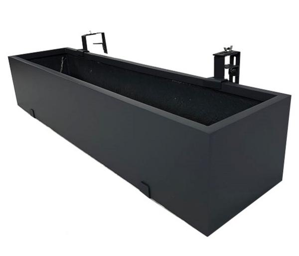 Eastwest Fiberglas-Balkonkasten Linea inkl.
