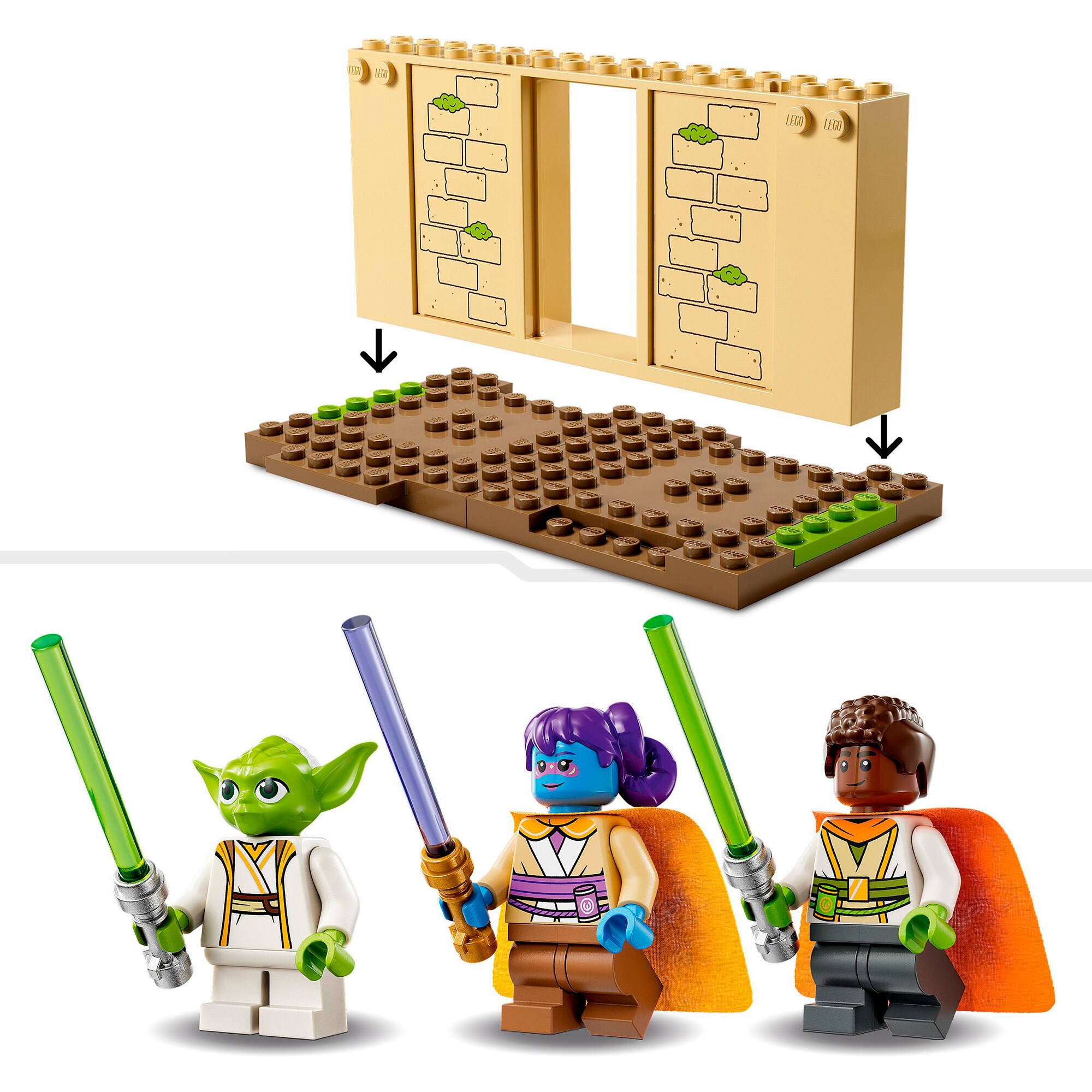 LEGO Konstruktionsspielzeug Star Wars Tenno Jedi Temple