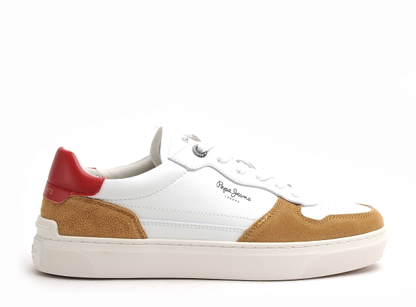 Pepe jeans basses homme camden street m  pms00008 blanc