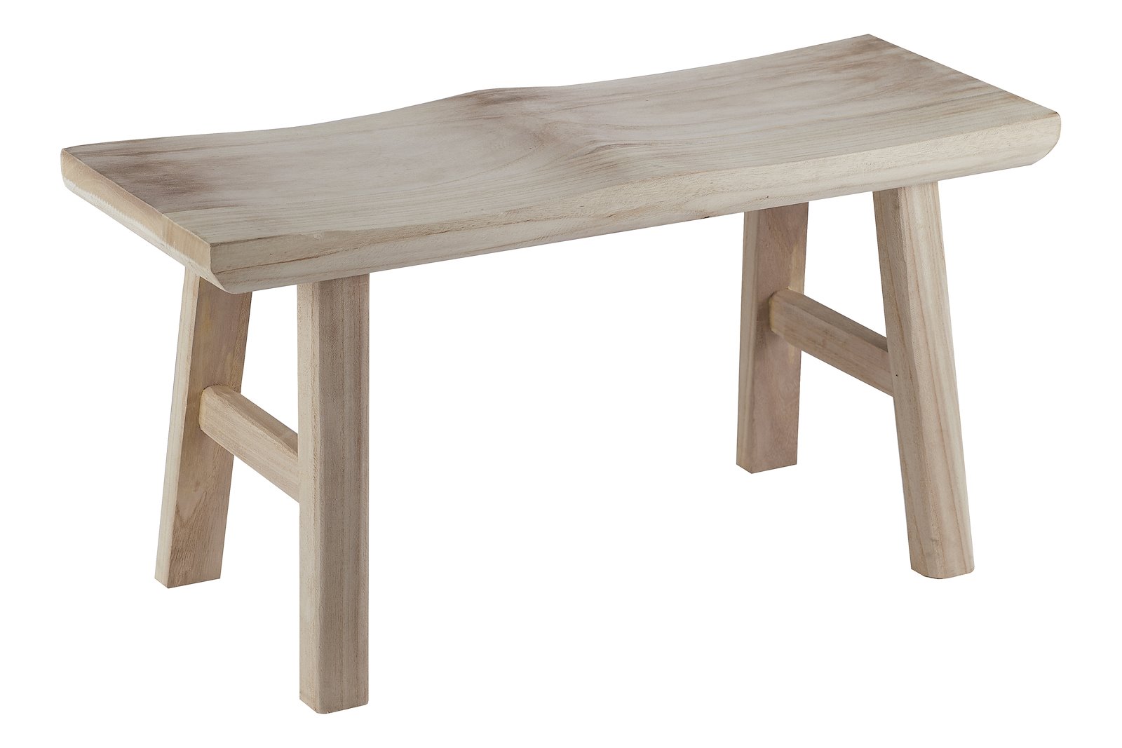 Pauline benk Naturfarget tre H40xL80cm