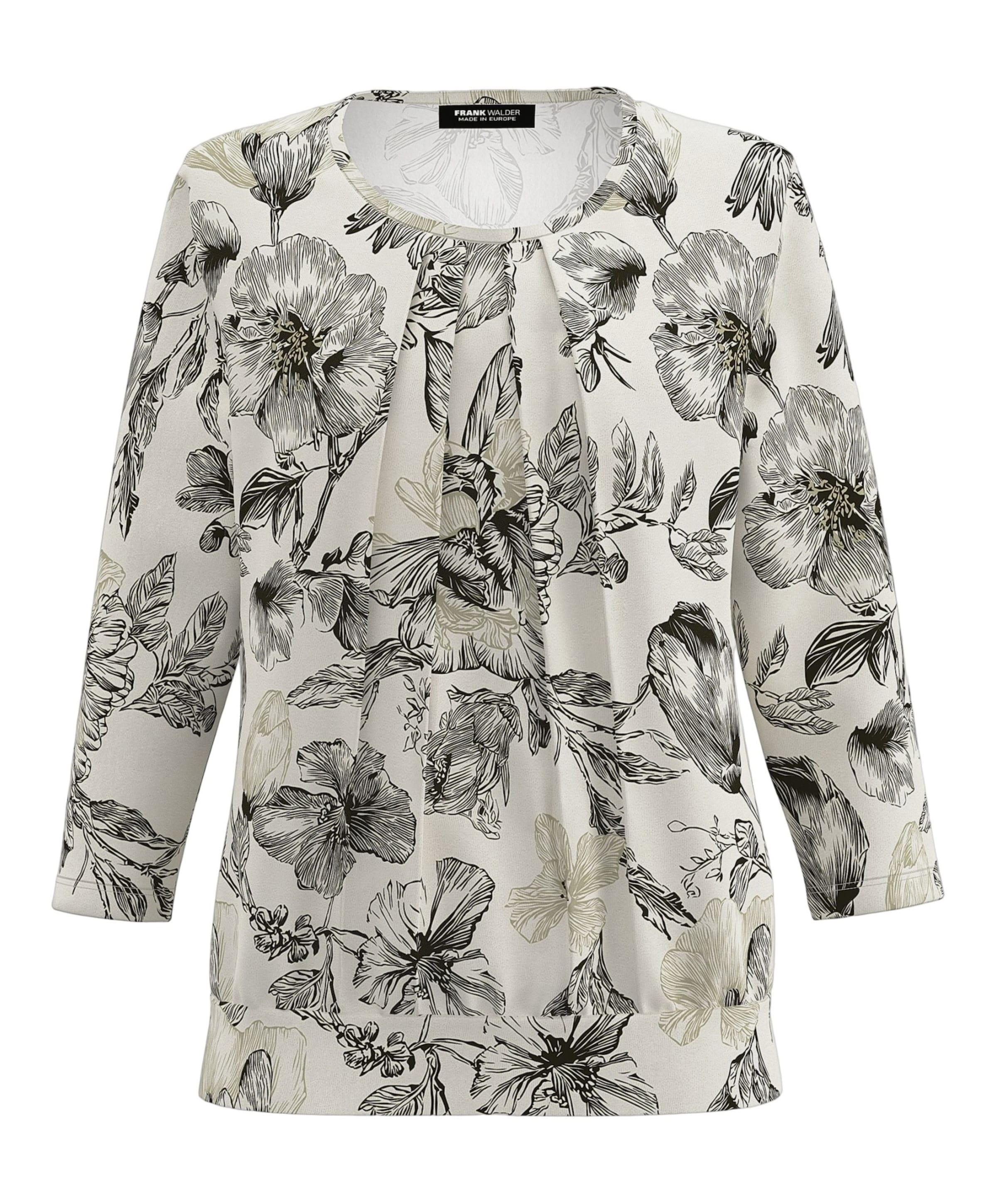 Frank Walder Dames blouse groen