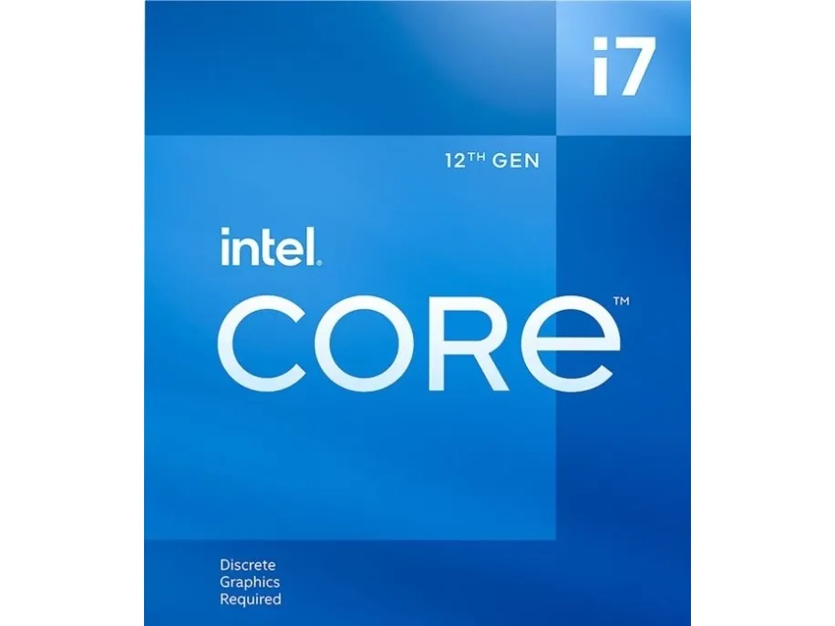 Intel® Core™ i7-12700F (Alder Lake) - 12-Core - 2,1 GHz (4,9 GHz Intel® Turbo Boost 3.0) - LGA1700-Socket - Box (Uden køler)