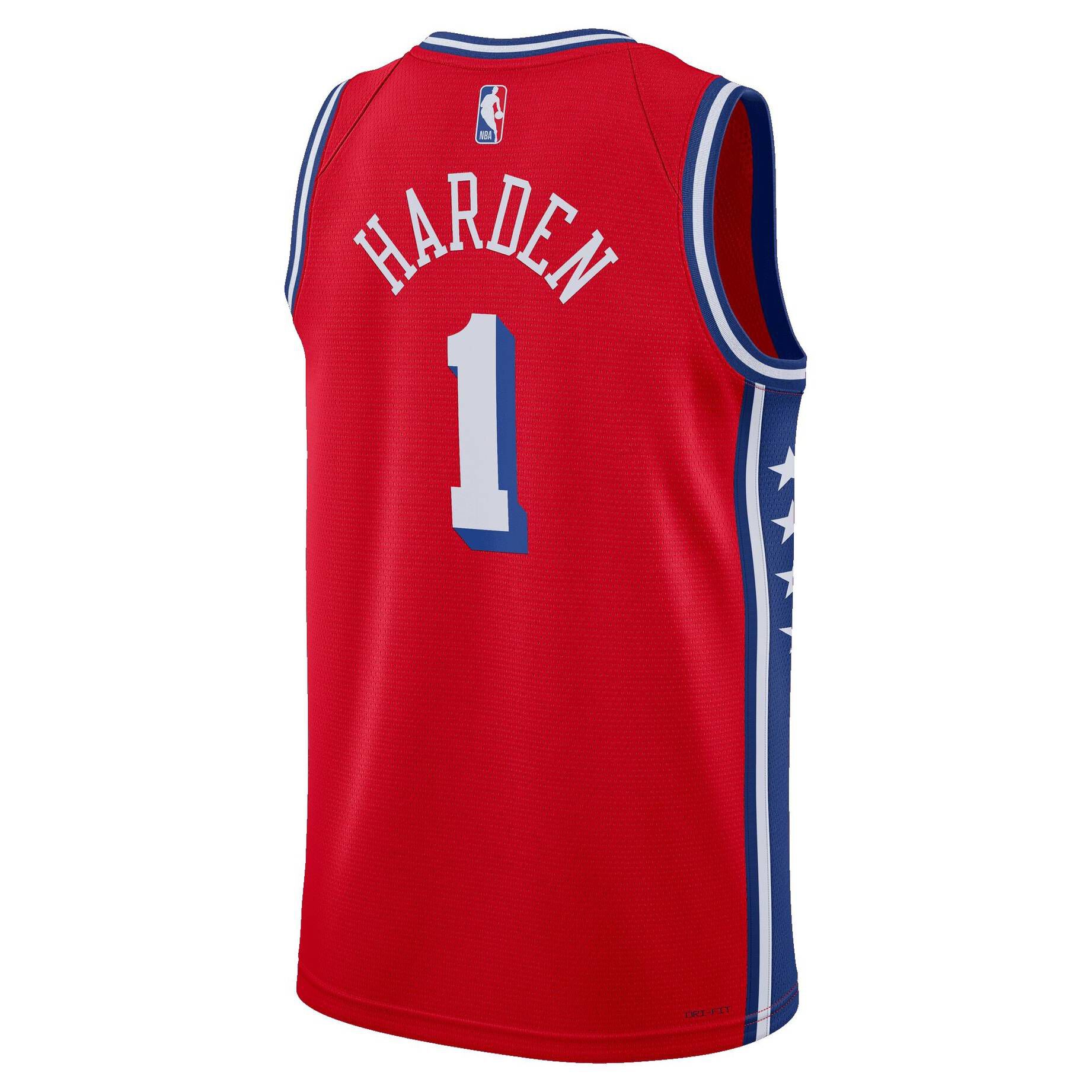 Nike| Herren Basketballtrikot NBA PHILADELPHIA 76ERS JAMES HARDEN SWINGMAN STATEMENT JERSEY