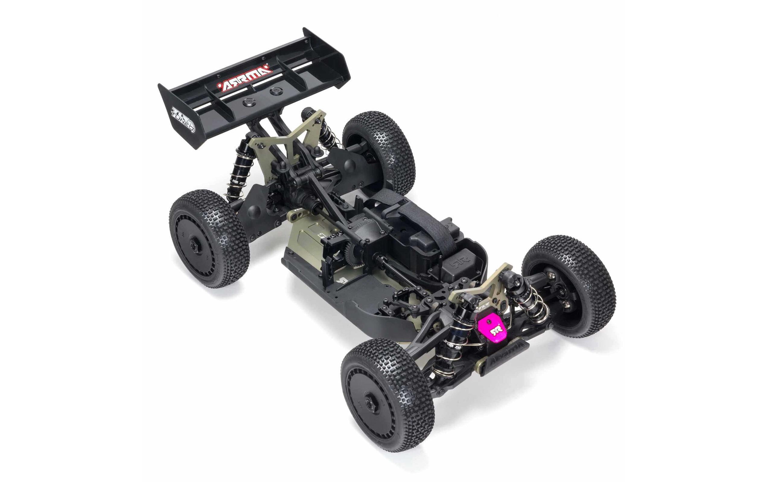 Buggy Typhoon TLR Tuned 4WD Roller, 1:8<br>4x4 Offroad Buggy in Roller Ausführung ohne Elektronik