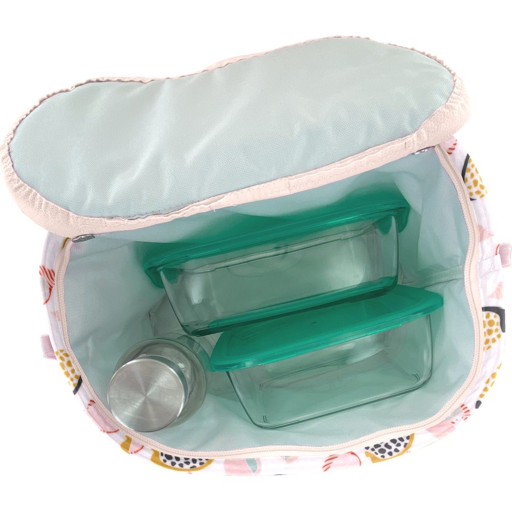Sac Lunch Isotherme Coquillages Et Crustacés