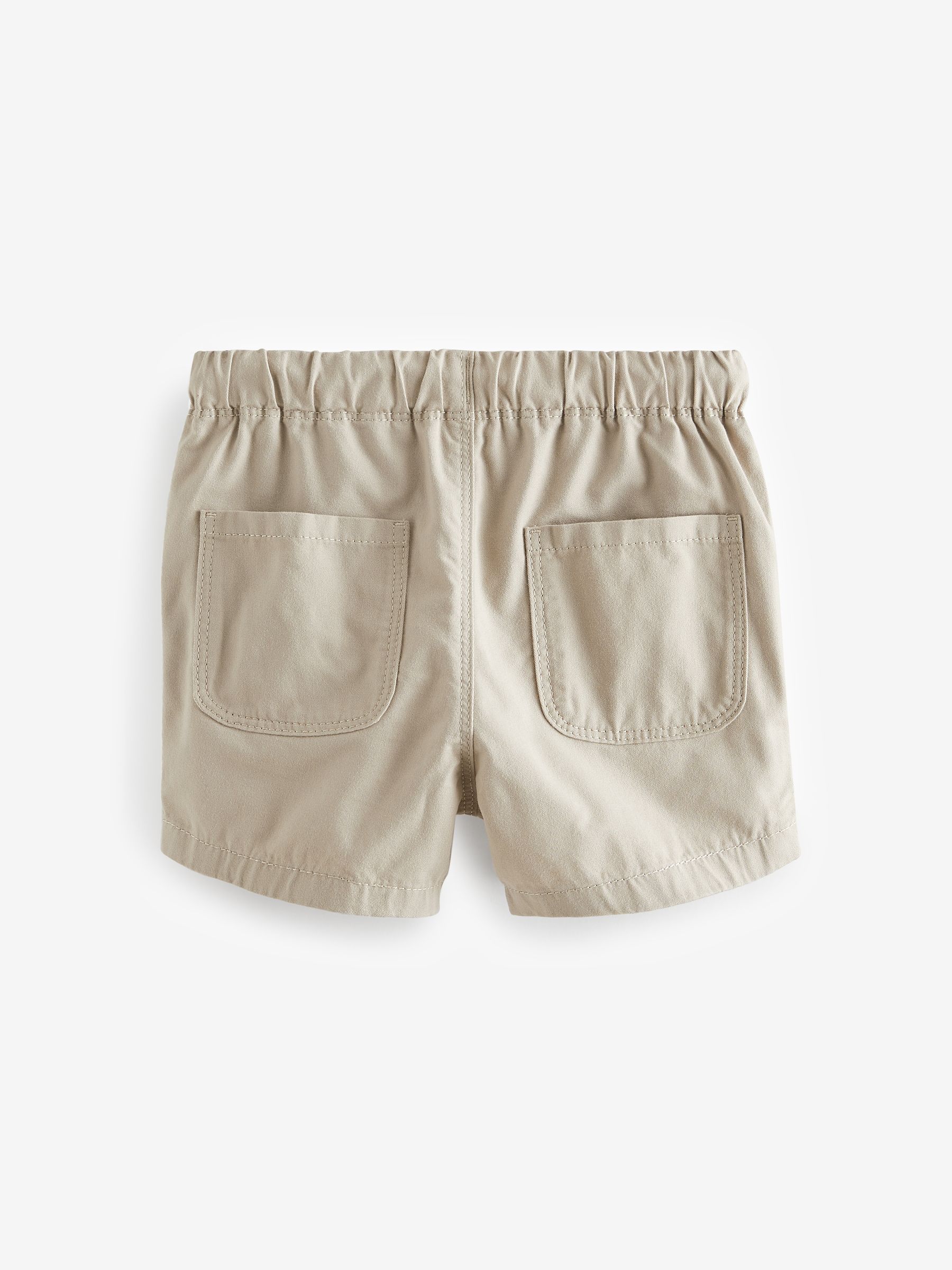 Kiezelkleurig crème - Shorts met trekkoord (3mnd-7jr)