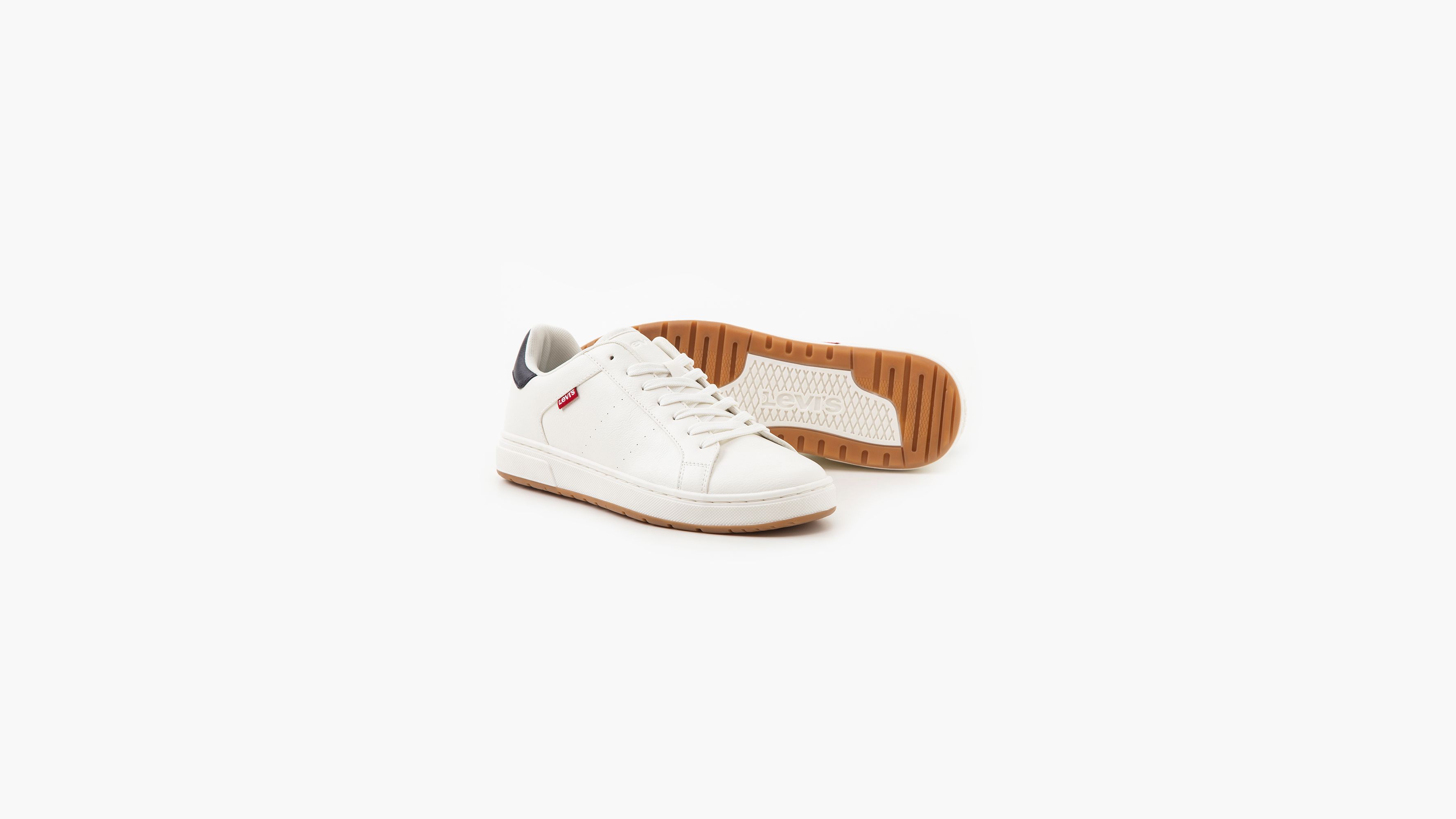 Levi's® Homme baskets Piper - Regular White - Blanc