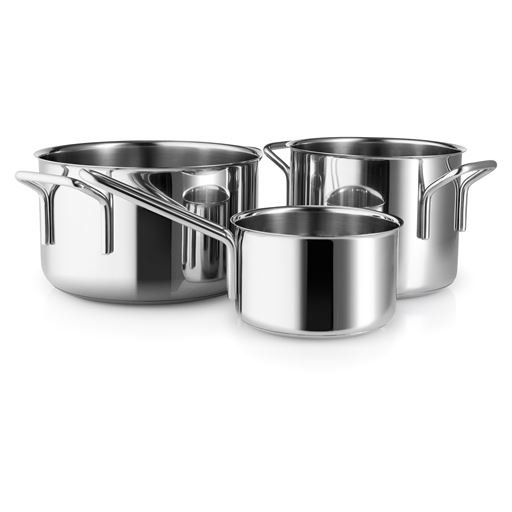 Eva Trio Stainless Steel Grydesæt