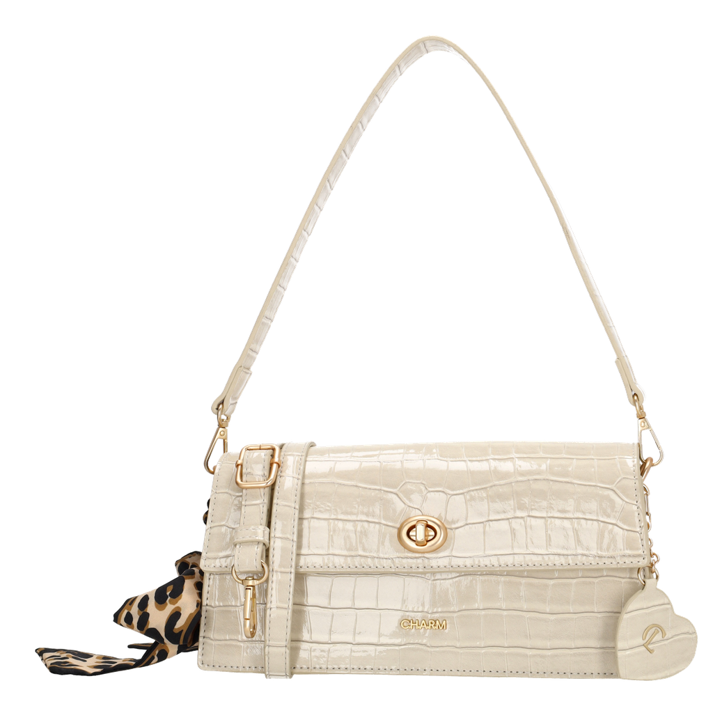 Charm London Knightsbridge Schoudertas Overslag Beige