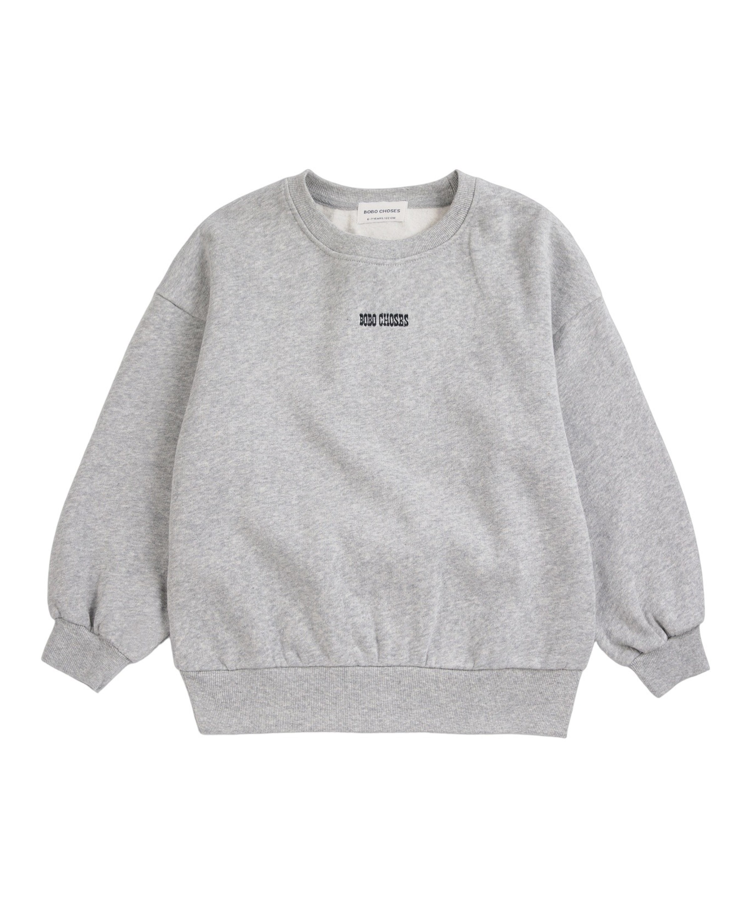 Bobo Choses Jongens sweater grijs