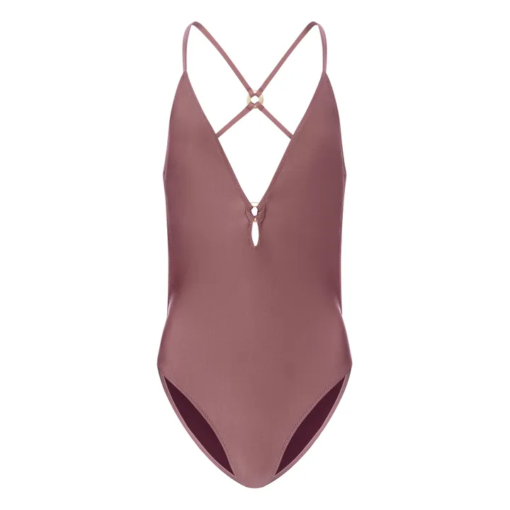Alma Deia Maillot de bain une pièce Anneau | Violet