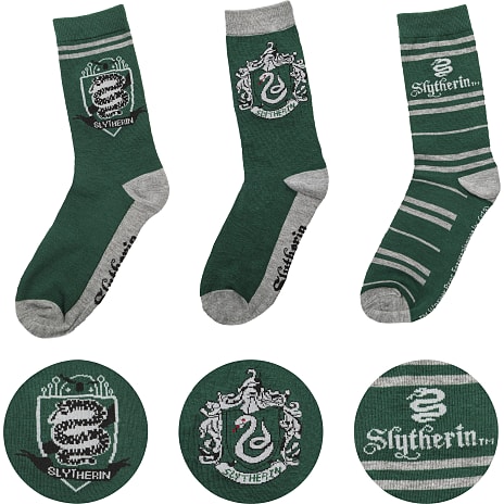 Slytherin Sokker Sæt af 3