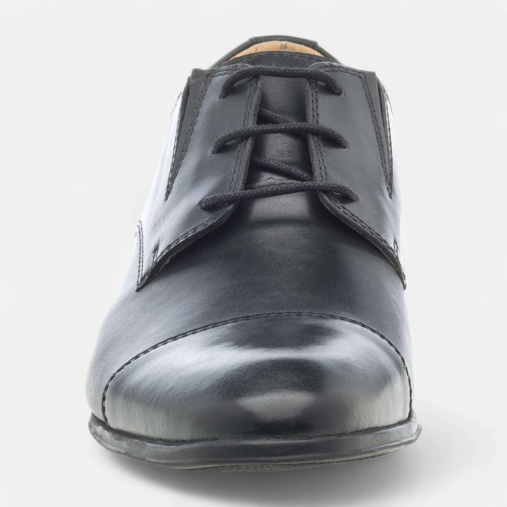 Derbies Homme en cuir noir