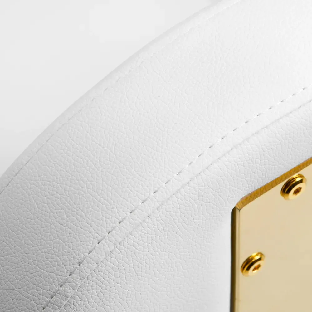 Activeshop Kosmetikstol AM-304G guld hvid