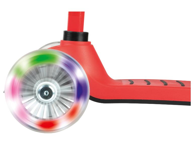 Kinderstep met LED-wielen