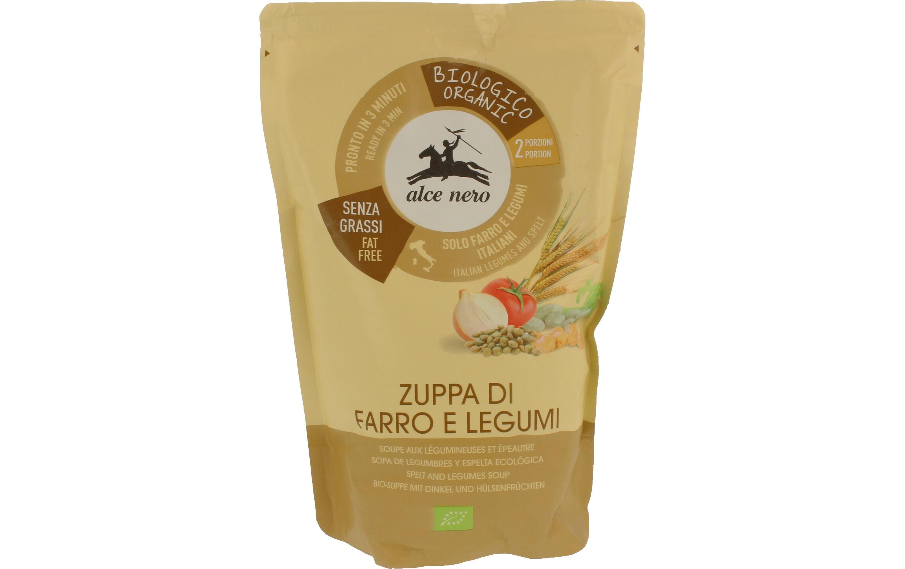 Suppe Bio Dinkel und Hülsenfrüchte 500 mlFertigsuppe in Bioqualität