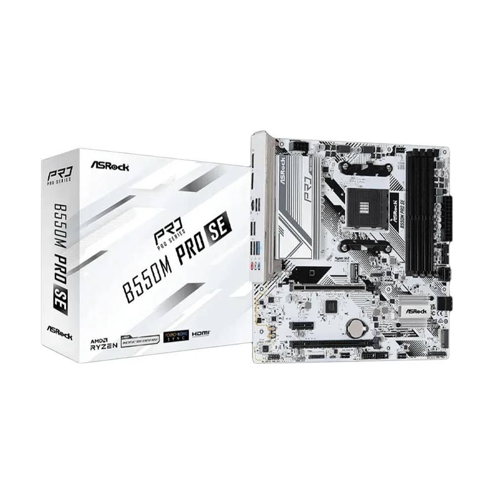 Asrock B550M Pro SE nouvelle carte mère B550 AMD PRO565 Socket AM4 DDR4 128GB PCI-E 4.0 M.2 SATA III