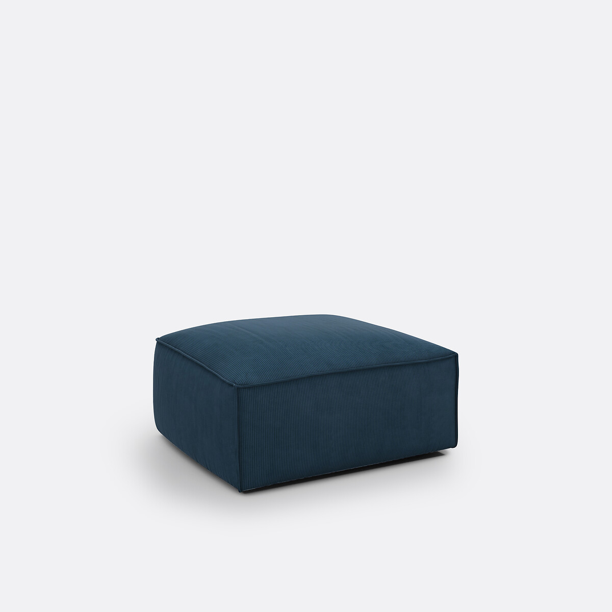 LA REDOUTE INTERIEURS<br>Puff modular em veludo canelado, Seven
