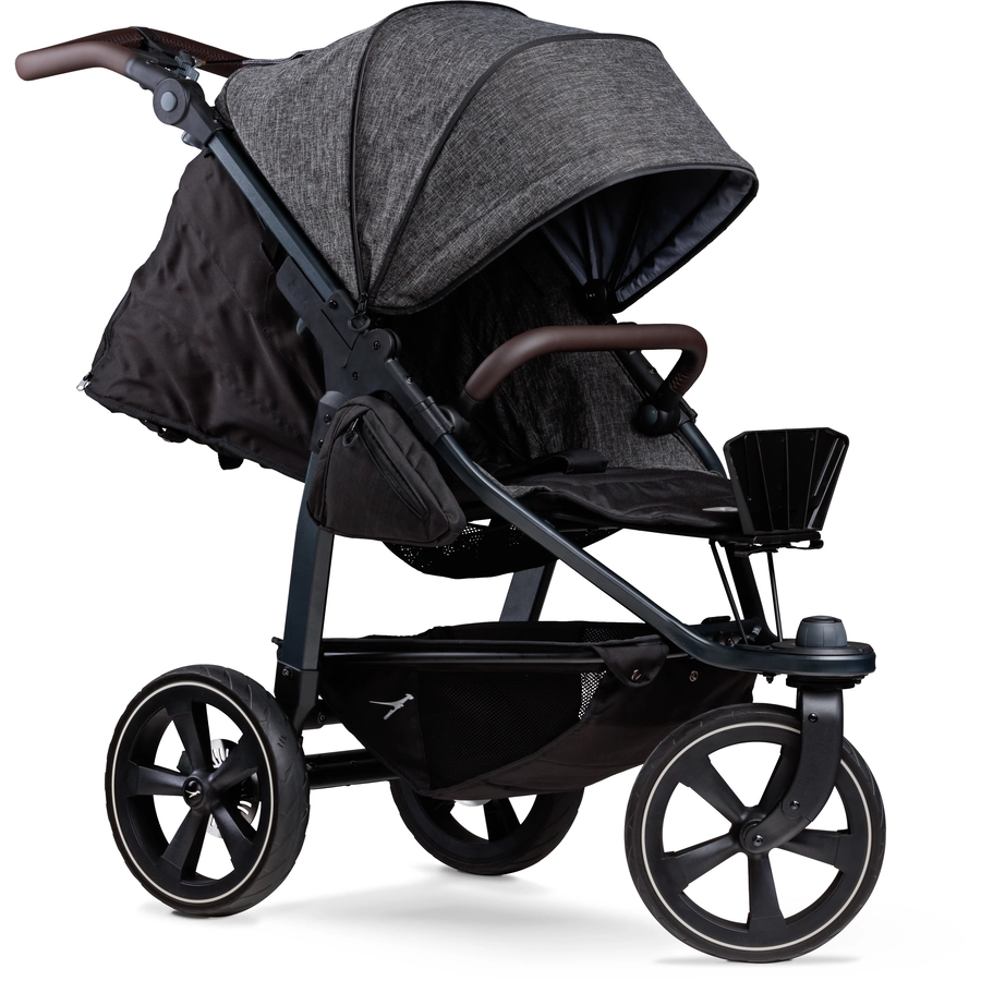 tfk Sportkinderwagen Mono 2 mit Luftkammerrad Set premium anthrazit