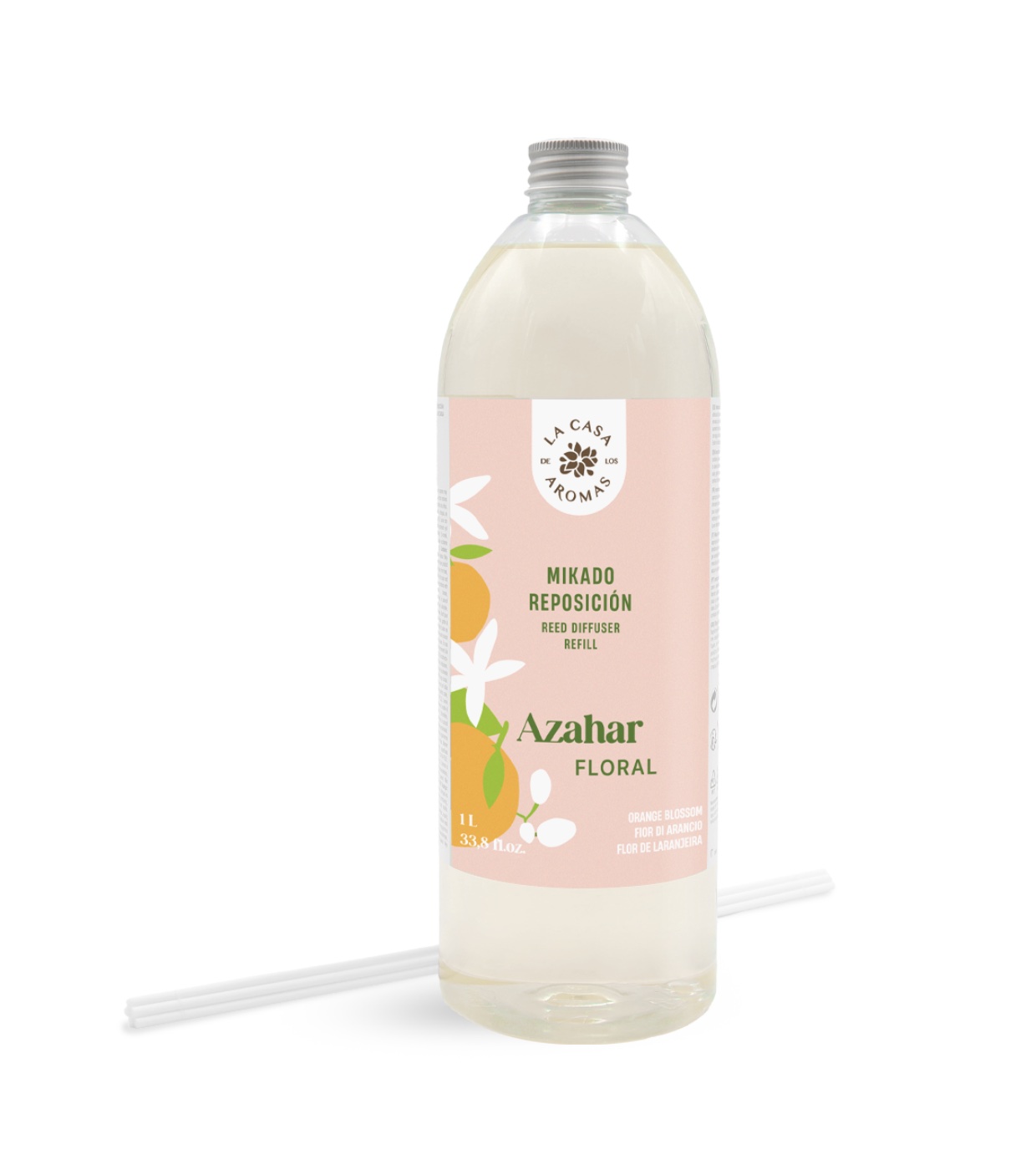 La Casa de los Aromas - Refil de ambientador Mikado 1L - Azahar