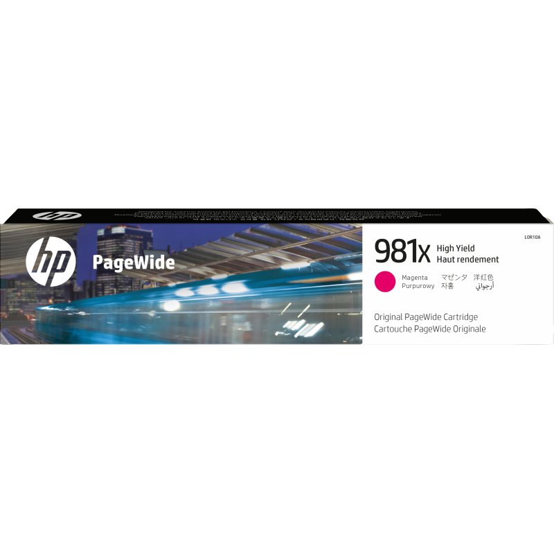 HP 981X cartouche PageWide Magenta grande capacité authentique
